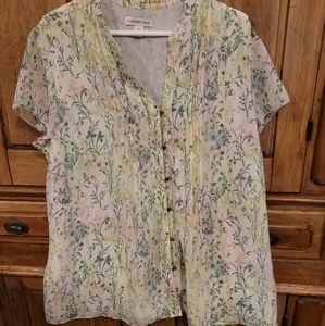 Coldwater Creek Short sleeve blouse